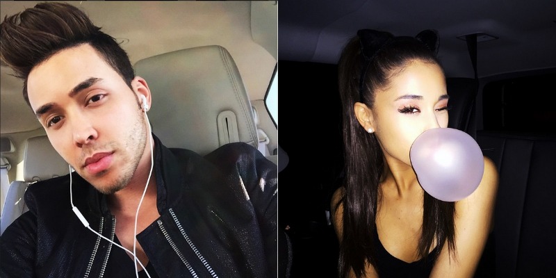 Prince Royce goes on tour with Ariana Grande.