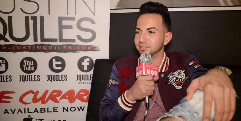 Justin Quiles talks to PulsoPOP about his new single "Me Curare," his upcoming album and dishes on his fun top three facts! Check out our interview. (Photo: PulsoPOP)