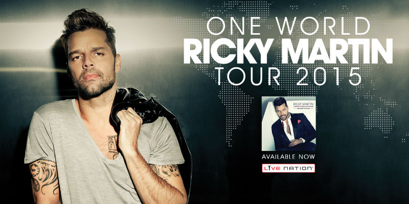Want to see Ricky Martin live in concert? We've got two pair of tickets for his show in Miami on October 24. Here's how to enter and win! (Photo: Courtesy)