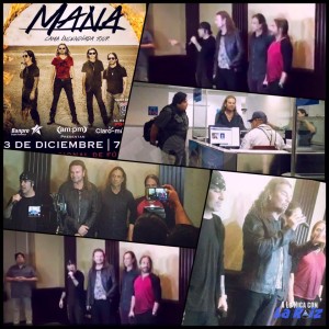 Mana talk to the press in Nicaragua (Photo: Twitter)