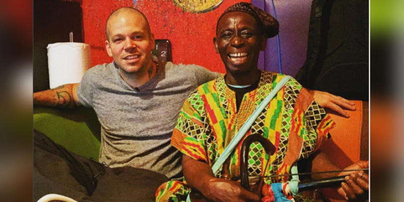 Calle 13's Residente, Rene Perez, visits a special place in Africa and seeks musical inspiration. (Photo: Instagram)