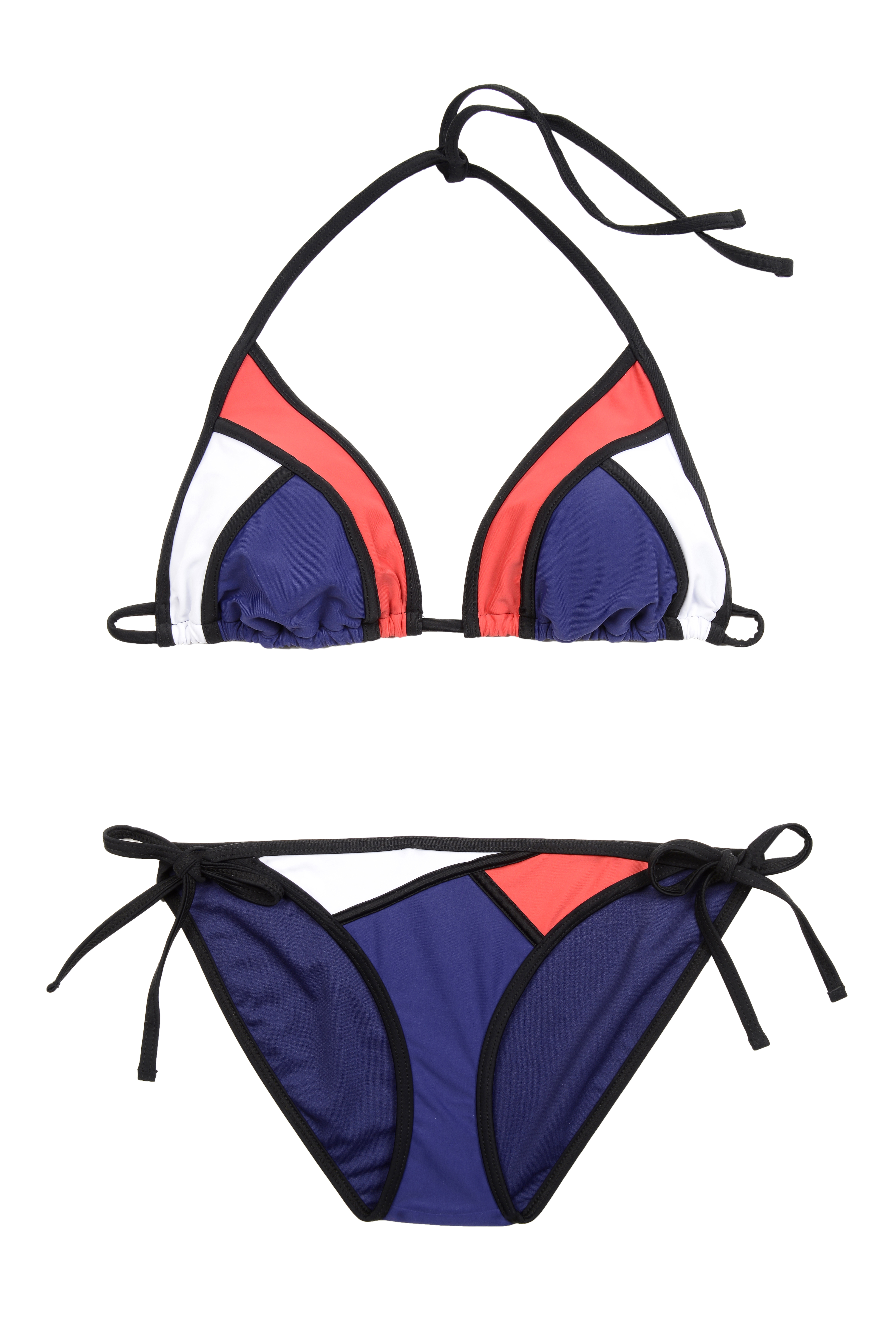 Women's Colorblock Triangle Bikini Collection-Mossimo